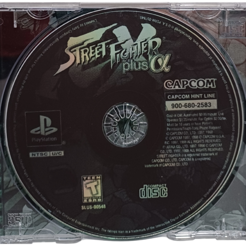 Street Fighter EX Plus Alpha - Playstation 1 - Reprô - Imagem 6