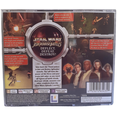 Star Wars Episode I Jedi Power Battles - Playstation 1 - Reprô - Image 7