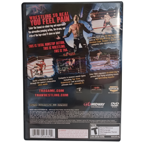 Tna Impact Total Nonstop Action Wrestling - Playstation 2 - Reprô - Image 7