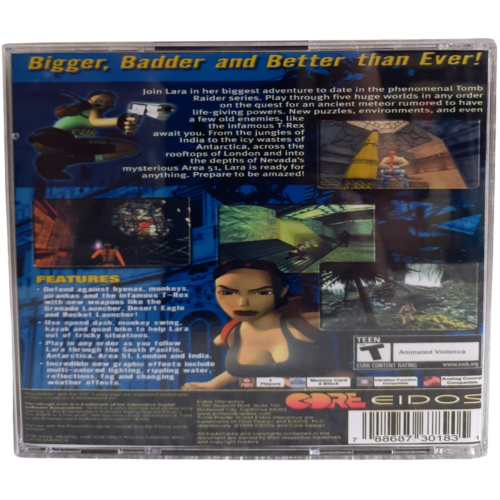 Tomb Raider III Adventures of Lara Croft - Playstation 1 - Reprô - Image 7