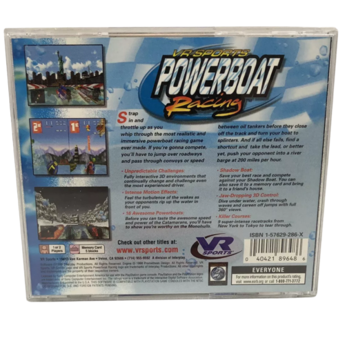 VR Sports Powerboat Racing - Playstation 1 - Reprô - Image 7