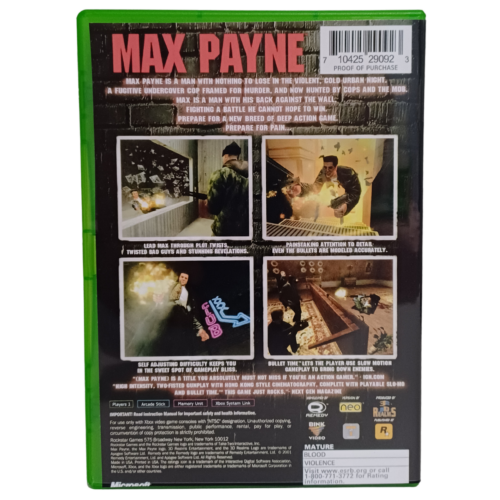 Max Payne - Xbox Clássico - Reprô - Image 7