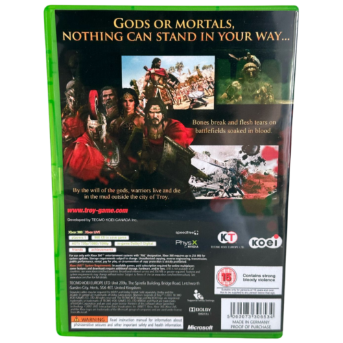 Warriors Legends Of Troy - Xbox 360 - Reprô - Image 7