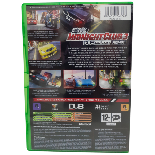 Midnight Club 3 DUB Edition Remix - Xbox Clássico - Reprô - Image 7