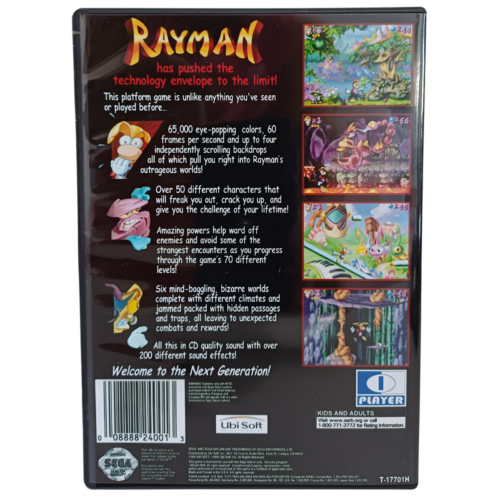 Rayman - Sega Saturno - Reprô - Image 7