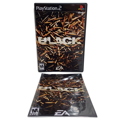 Black Com Manual - Playstation 2 - Reprô - Image 8