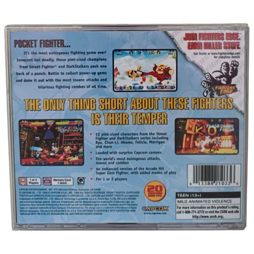 Pocket Fighter - Playstation 1 - Reprô - Image 9