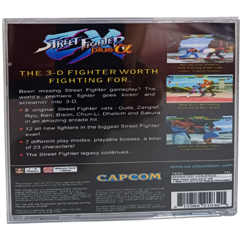 Street Fighter EX Plus Alpha - Playstation 1 - Reprô - Imagem 9