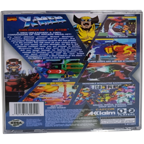 X-Men Children of The Atom - Sega Saturno - Reprô - Image 9