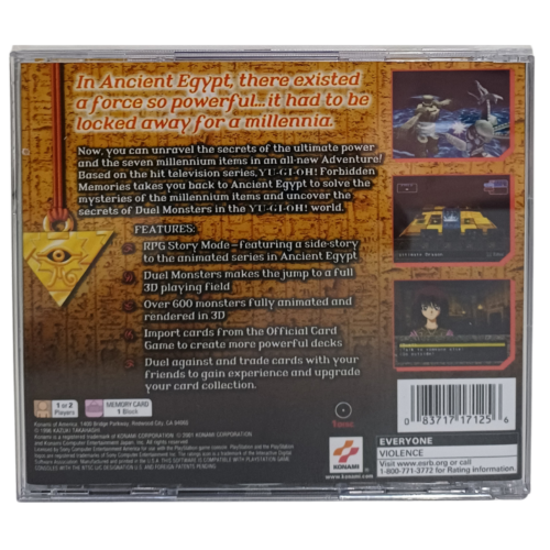 Yu-Gi-Oh! Forbidden Memories (Legendado) - Playstation 1 - Reprô - Image 9