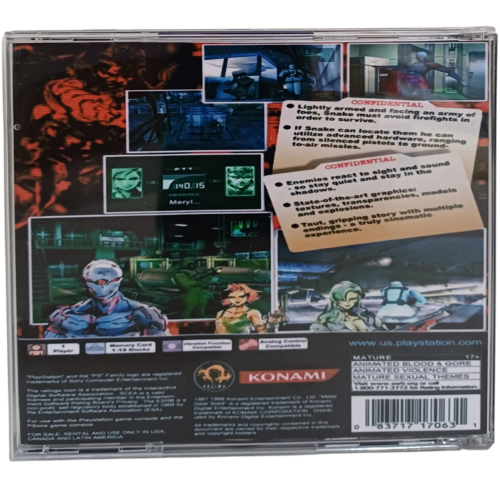 Metal Gear Solid (2 Disc) - Playstation 1 - Reprô - Image 9