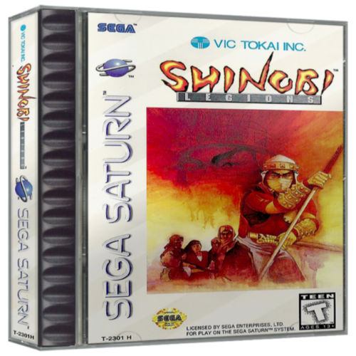 Shinobi Legions - Sega Saturno - Reprô