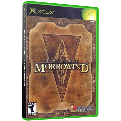 The Elder Scrolls III Morrowind - Xbox Clássico - Reprô