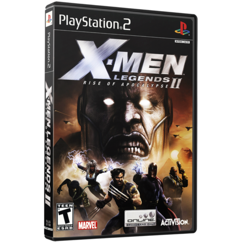 X-Men Legends II Rise of Apocalypse - Playstation 2 - Reprô