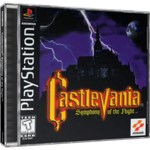 Castlevania Symphony of The Night - Playstation 1 - Reprô