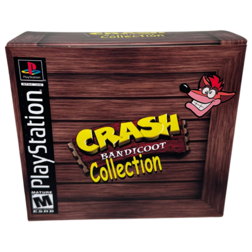 Box Crash Bandicoot Collection - Playstation 1 - Reprô