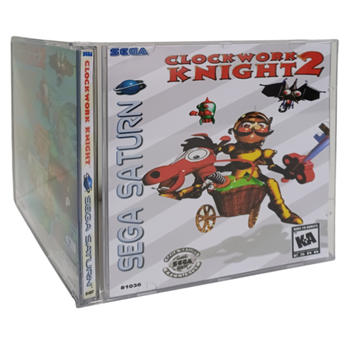 Clockwork Knight 2 - Sega Saturno - Reprô - Imagem 2
