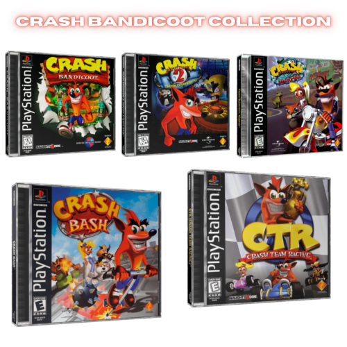 Box Crash Bandicoot Collection - Playstation 1 - Reprô - Image 5