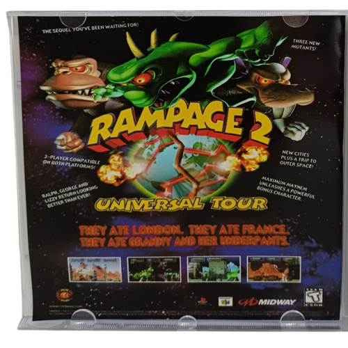 Rampage 2 Universal Tour - Playstation 1 - Reprô - Image 5