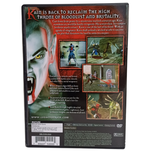 Blood Omen 2 The Legacy of Kain Series - Playstation 2 - Reprô - Image 7