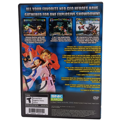 NeoGeo Battle Coliseum - Playstation 2 - Reprô - Image 7