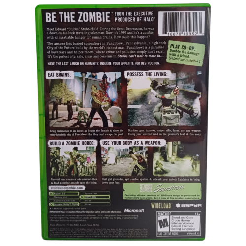 Stubbs The Zombie In Rebel Without a Pulse - Xbox Clássico - Reprô - Image 7