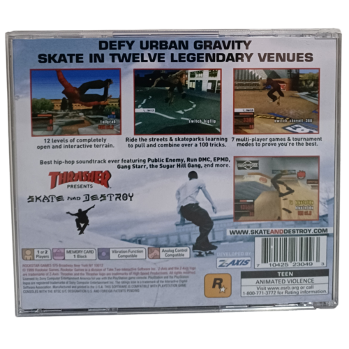 Thrasher Skate And Destroy - Playstation 1 - Reprô - Image 9