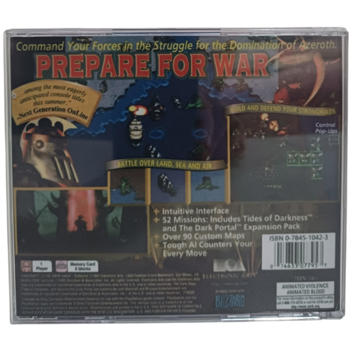 WarCraft II The Dark Saga - Playstation 1 - Reprô - Image 9