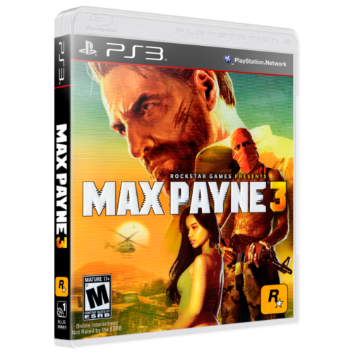 Max Payne 3 - Playstation 3 - Mídia Física Original