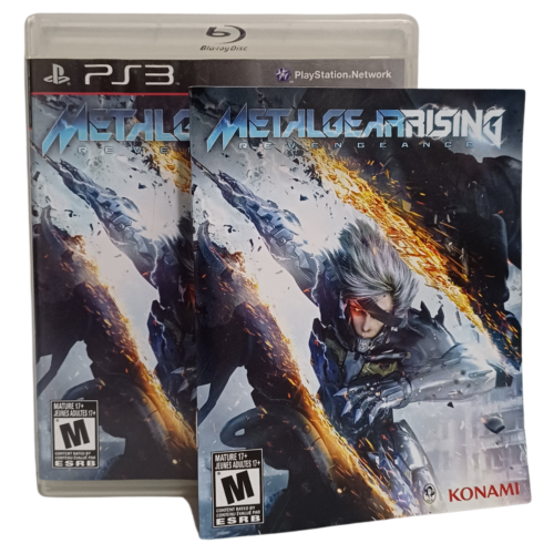 Metal Gear Rising Revengeance - Playstation 3 - Mídia Física Original - Image 2