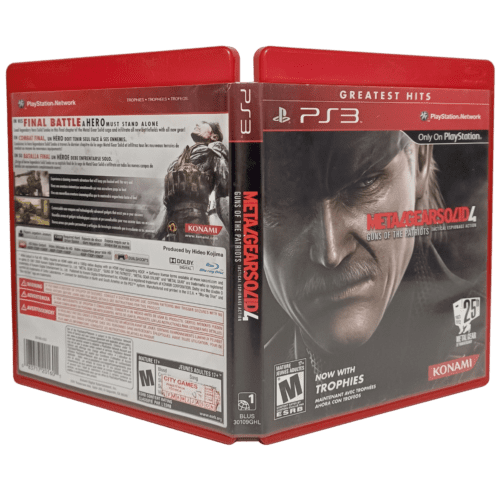 Metal Gear Solid 4 Guns of the Patriots (GH) - Playstation 3 - Mídia Física Original - Image 4