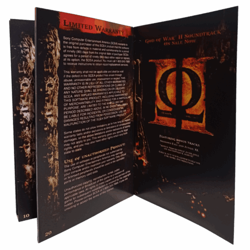 Manual Completo God Of War 2 - Papel Couchê - PS2 - Imagem 8
