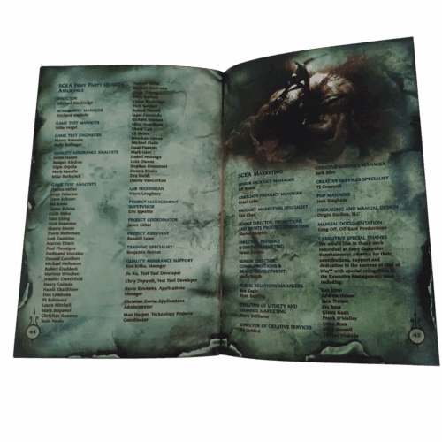 Manual Completo God Of War - Papel Couchê - PS2 - Image 9