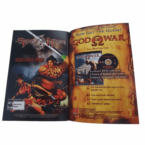 Manual Completo God Of War - Papel Couchê - PS2 - Image 10