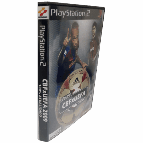 CBF x UEFA 2009 - Playstation 2 - Reprô
