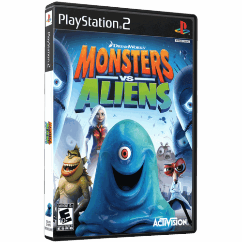 Monsters vs. Aliens - Playstation 2 - Reprô