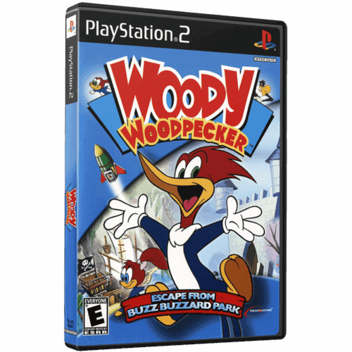 Woody Woodpecker - Escape from Buzz Buzzard Park - Playstation 2 - Reprô