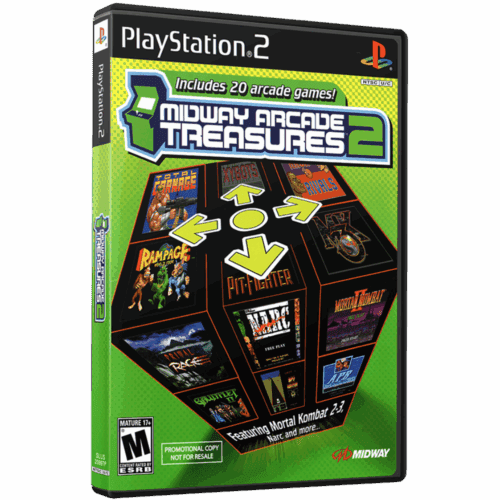 Midway Arcade Treasures 2 - Playstation 2 - Reprô