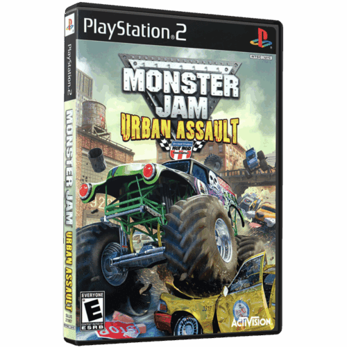 Monster Jam - Urban Assault - Playstation 2 - Reprô