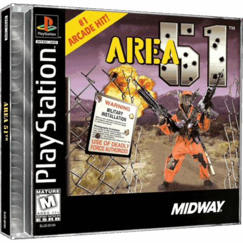 Area 51 - Playstation 1 - Reprô