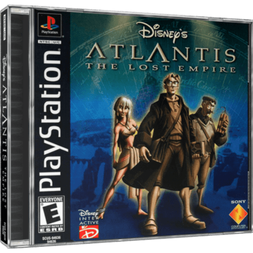 Atlantis: The Lost Empire - Playstation 1 - Reprô