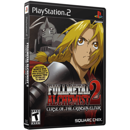 Fullmetal Alchemist 2: Curse of The Crimson Elixir - Playstation 2 - Reprô