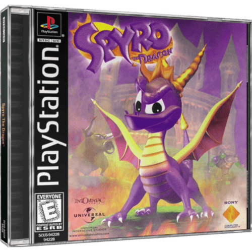 Spyro The Dragon - Playstation 1 - Reprô