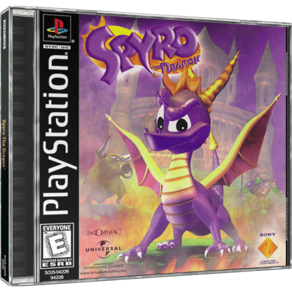 Spyro The Dragon - Playstation 1 - Reprô