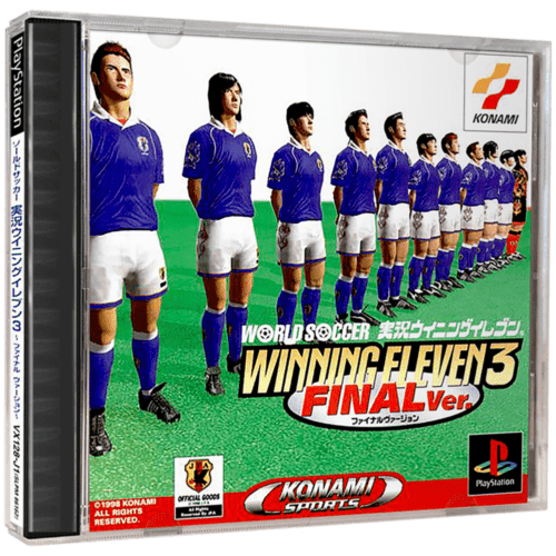 World Soccer Jikkyou Winning Eleven 3 - Final Ver. (Japan) - Playstation 1 - Reprô