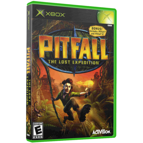 Pitfall: The Lost Expedition - Xbox Clássico - Reprô