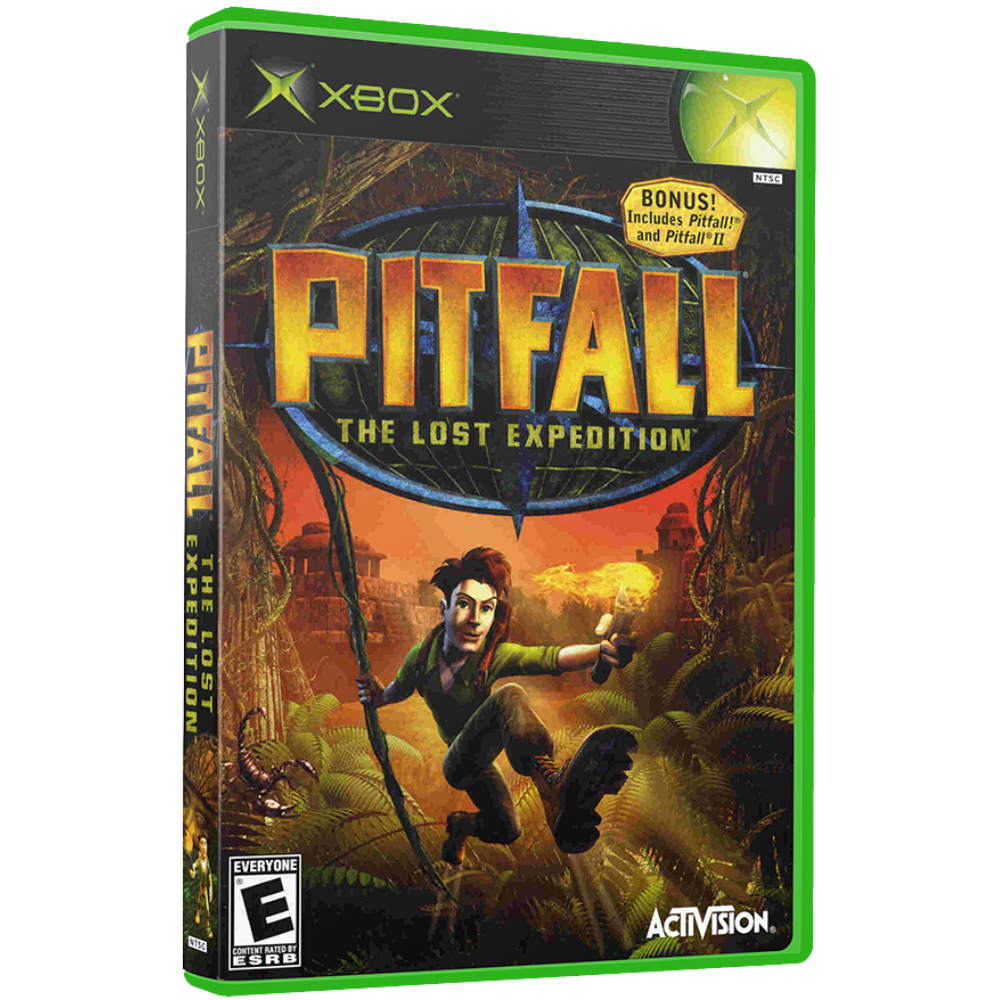 Pitfall: The Lost Expedition - Xbox Clássico - Reprô