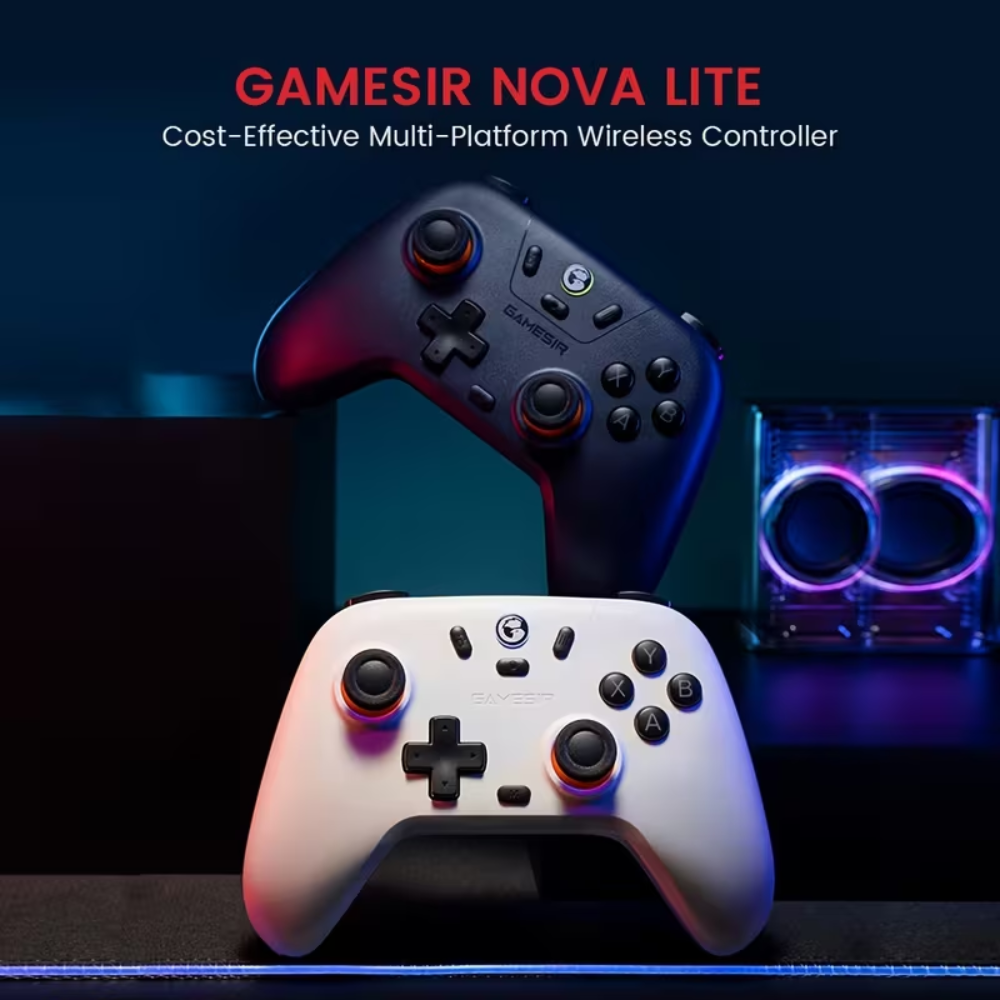 Controle Gamesir T4 Nova Lite Sem Fio Com Hall Effect + Case - Imagem 8