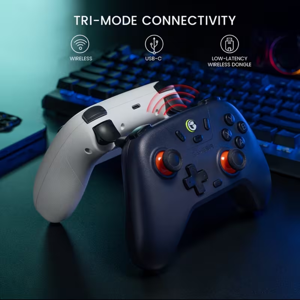 Controle Gamesir T4 Nova Lite Sem Fio Com Hall Effect + Case - Imagem 7