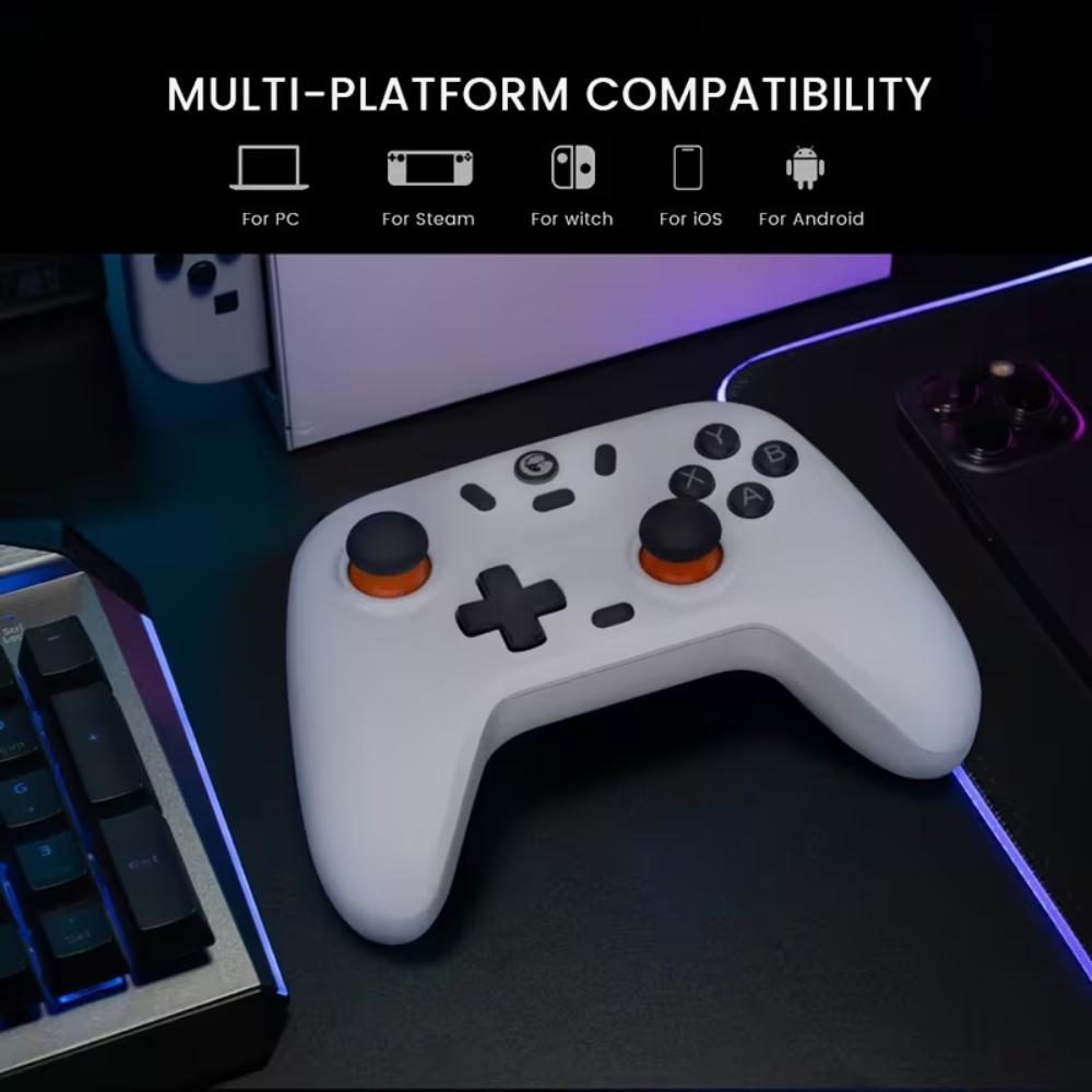 Controle Gamesir T4 Nova Lite Sem Fio Com Hall Effect + Case - Imagem 6